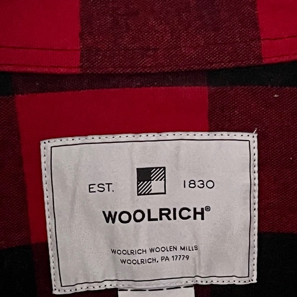 Woolrich Flannel Button Up - Picture 4 of 9